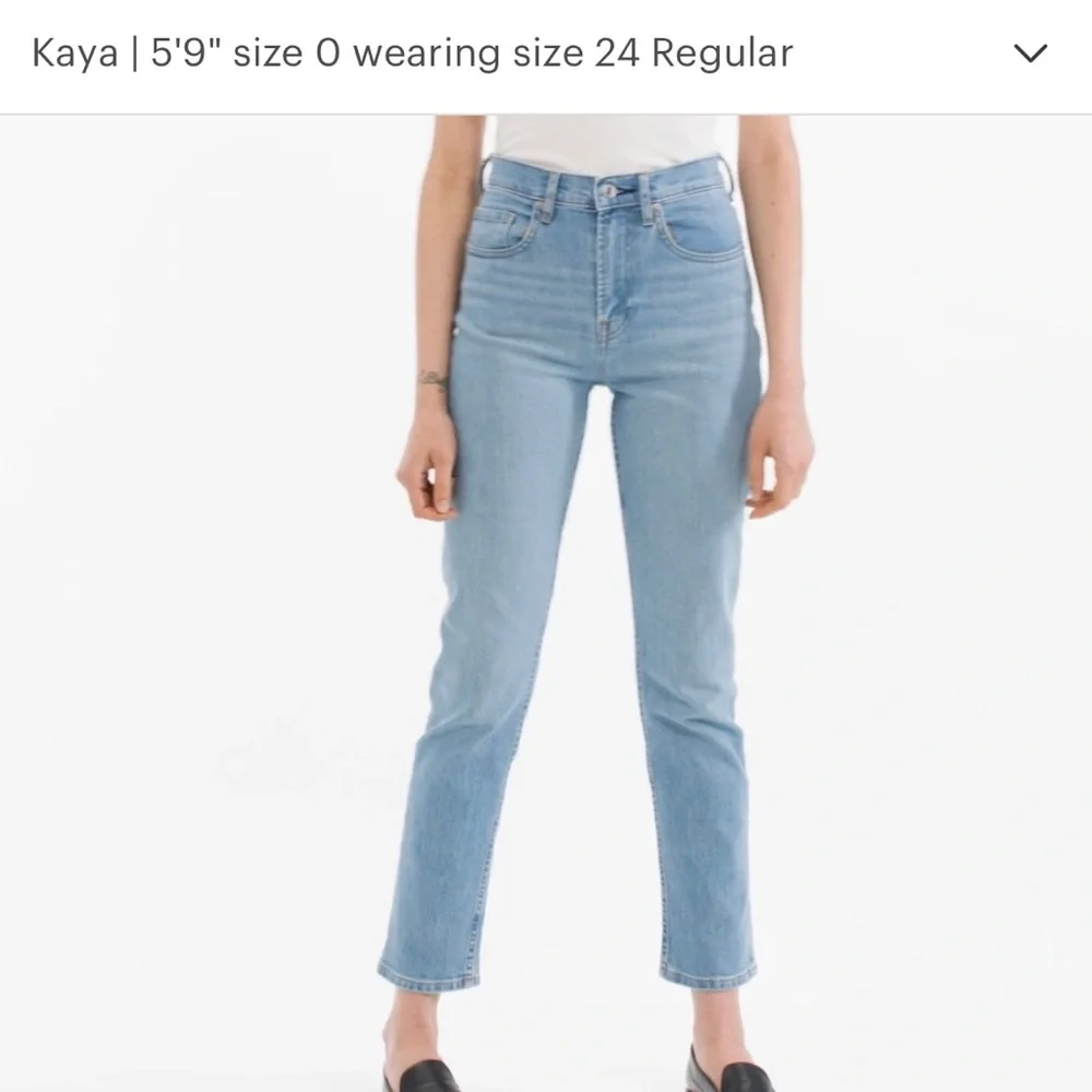 Everlane Original Cheeky Denim straight jeans - Picture 14 of 14